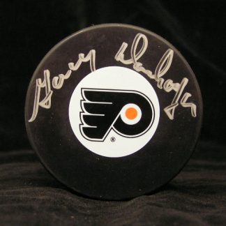 Philadelphia Flyers Gary Dornhoffer Autographed Puck