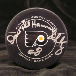 Philadelphia Flyers Dave Schultz Autographed Puck