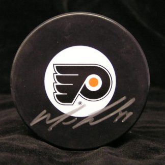Philadelphia Flyers Michael Leighton Autographed Puck