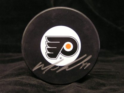 Philadelphia Flyers Michael Leighton Autographed Puck