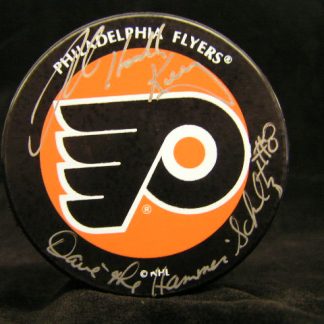 Philadelphia Flyers Kelly/Schultz Autographed Puck