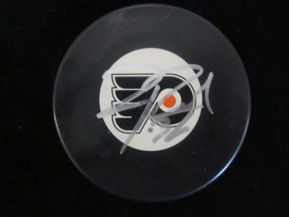 Philadelphia Flyers Zac Rinaldo Autographed Puck
