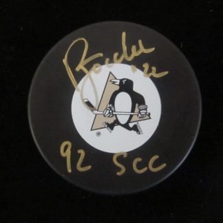 Pittsburgh Penguins Rick Tocchet Autographed Puck