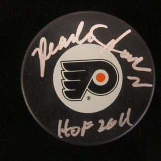 Philadelphia Flyers Mark Howe Autographed Puck