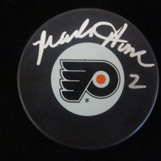 Philadelphia Flyers Mark Howe Autographed Puck