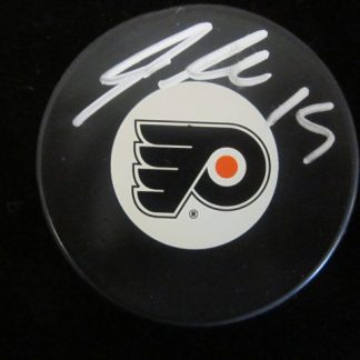 Philadelphia Flyers Andreas Nodl Autographed Puck