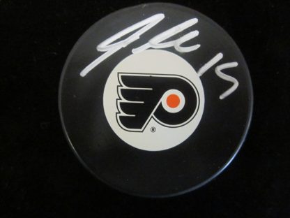 Philadelphia Flyers Andreas Nodl Autographed Puck