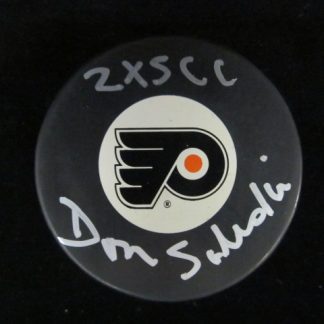 Philadelphia Flyers Don Saleski Autographed Puck