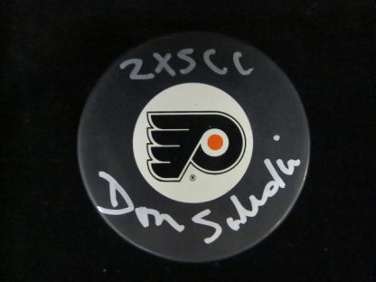 Philadelphia Flyers Don Saleski Autographed Puck