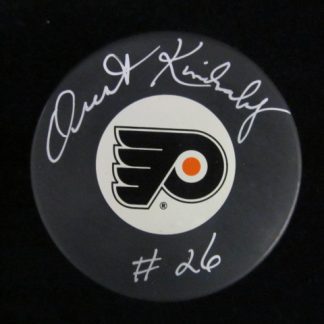 Philadelphia Flyers Orest Kindrachuk Autographed Puck