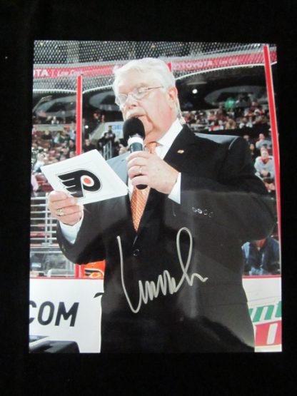 Philadelphia Flyers Lou Nolan Autographed Photo