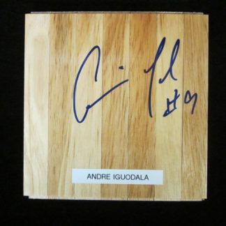 Philadelphia 76ers Andre Iguodala Autographed Floor Board