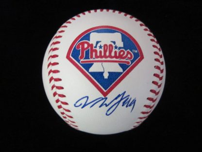 Philadelphia Phillies Vance Worley Autographed Baseball