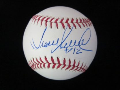 Philadelphia Phillies Juan Samuel Autographed Baseball