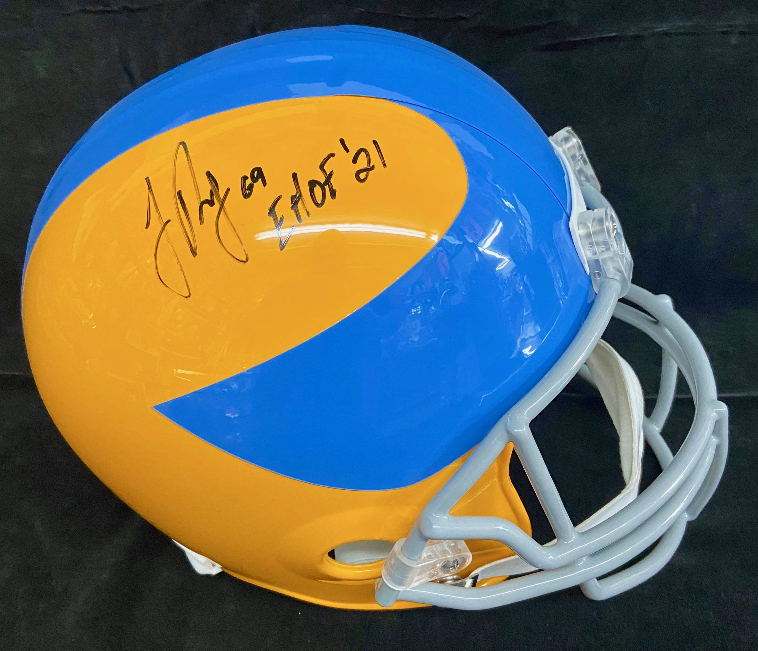 Philadelphia Eagles Jon Runyan Autographed Full Size Helmet